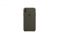 Силиконовый чехол для Айфон XR Тёмно-оливковый