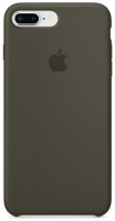 Силиконовый чехол для Айфон 7/8 Plus -Тёмно-оливковый (Dark Olive)